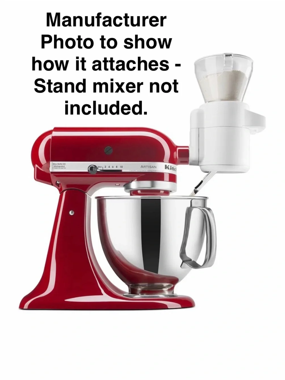 KitchenAid Sifter and Scale Attachment for stand mixer